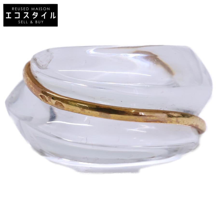 バカラ（Baccarat） 美品 K18 コキアージュ デザイン リング 指輪