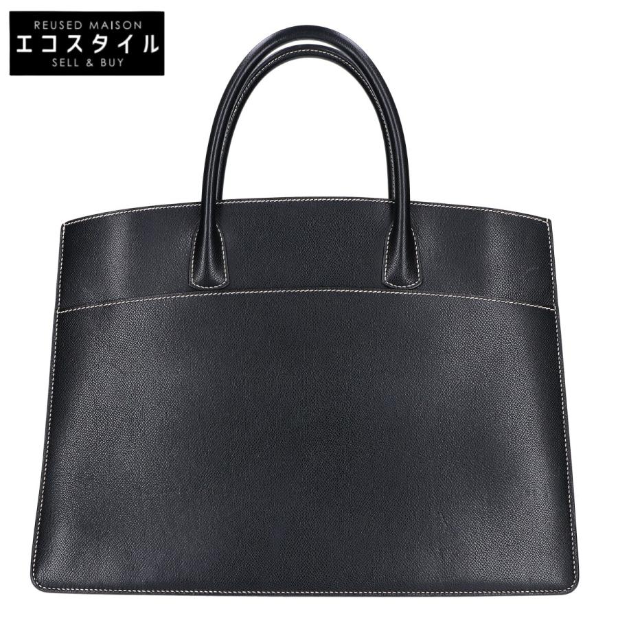 HERMES エルメス □E刻 クシュベル G金具 ホワイトバスGM トートバッグ 