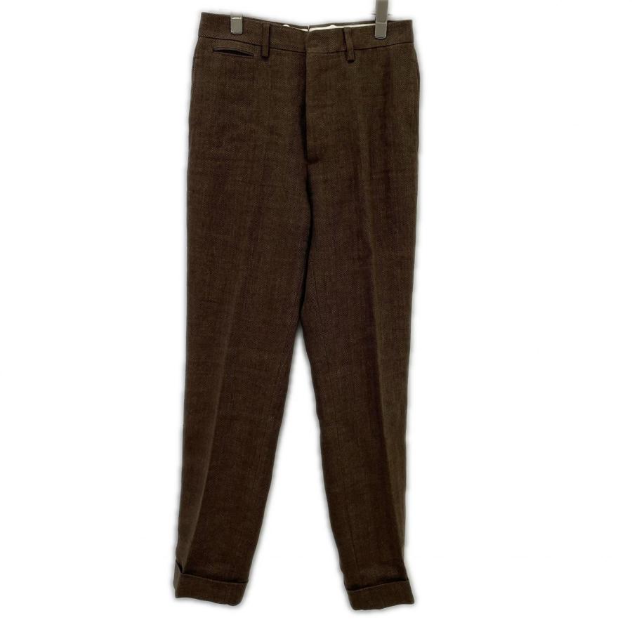 RRL ダブルアールエル 782959835001 イタリア製 ボタンフライ ヘリンボーンテーパードスラックス 28 メンズ_1