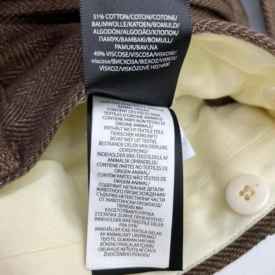 RRL ダブルアールエル 782959835001 イタリア製 ボタンフライ ヘリンボーンテーパードスラックス 28 メンズ_4