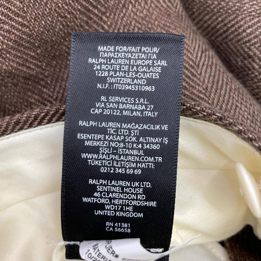 RRL ダブルアールエル 782959835001 イタリア製 ボタンフライ ヘリンボーンテーパードスラックス 28 メンズ_5