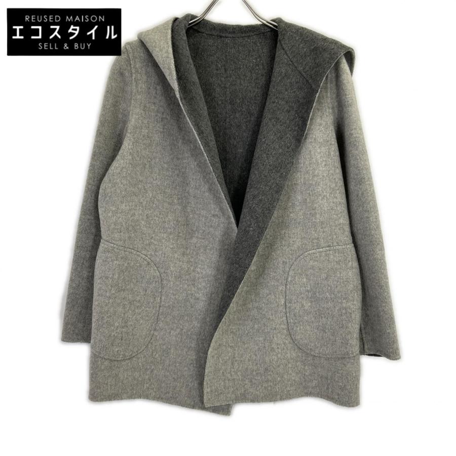 美品Theory セオリー　メンズウールコート　フーディ　カシミヤ混　Sサイズ 美品Theory セオリー メンズウールコート フーディ カシミヤ混 Sサイズ