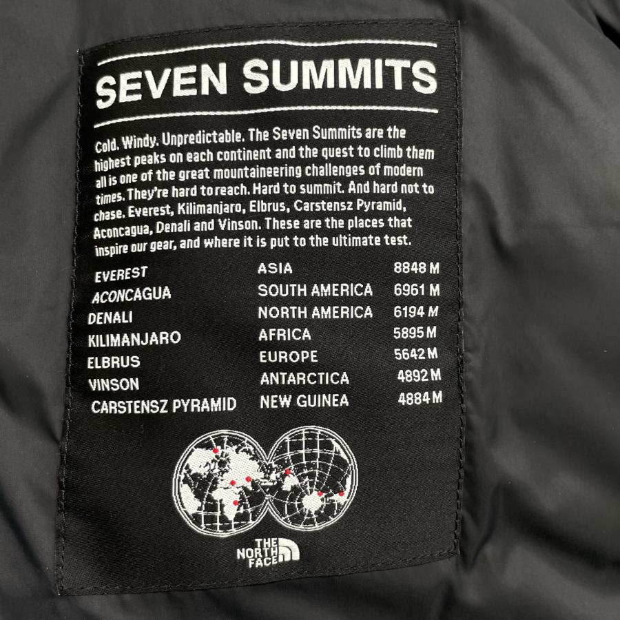 THE NORTH FACE ノースフェイス NJ1DK71A ブラック SEVEN SUMMITS HIMALAYAN PARKA ダウンジャケット M メンズの画像