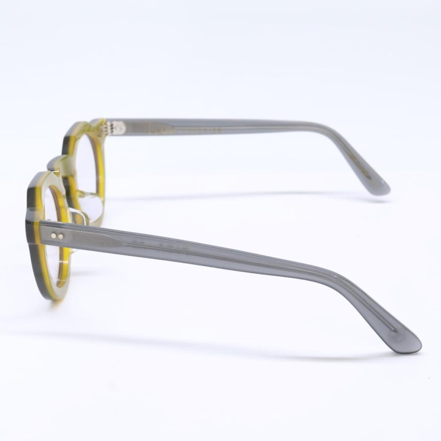 美品 Lesca Lunetier レスカ ルネティエ PICA A2 ピカ クラウンパントシェイプ メガネフレーム 眼鏡 44-26
