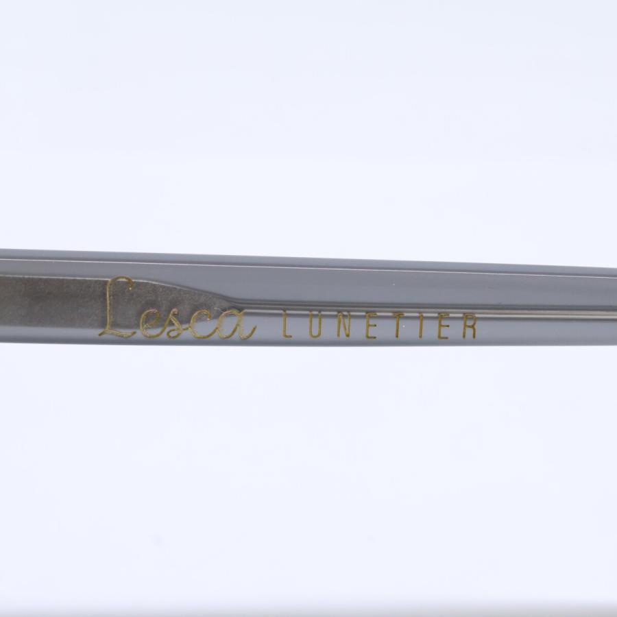 美品 Lesca Lunetier レスカ ルネティエ PICA A2 ピカ クラウンパントシェイプ メガネフレーム 眼鏡 44-26
