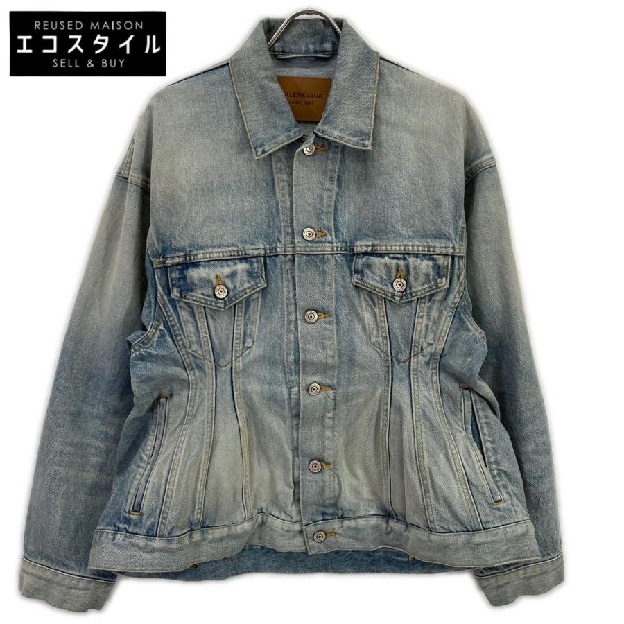 BALENCIAGA（バレンシアガ） 724718 TJW79 インディゴ Denim Jacket