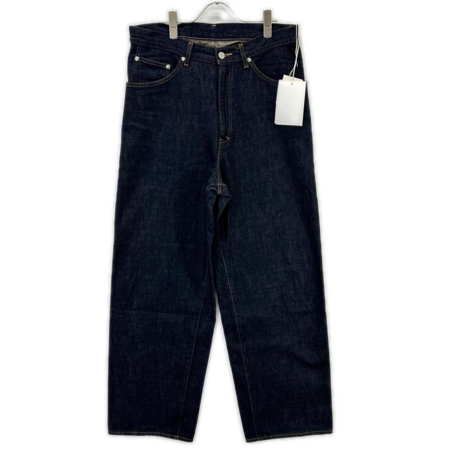 ANCELLM アンセルム 26SS #03-OW インディゴ #03 SELVEDGE STRAIGHT DENIM PANTS セルビッジストレートパンツ 2 メンズ_1