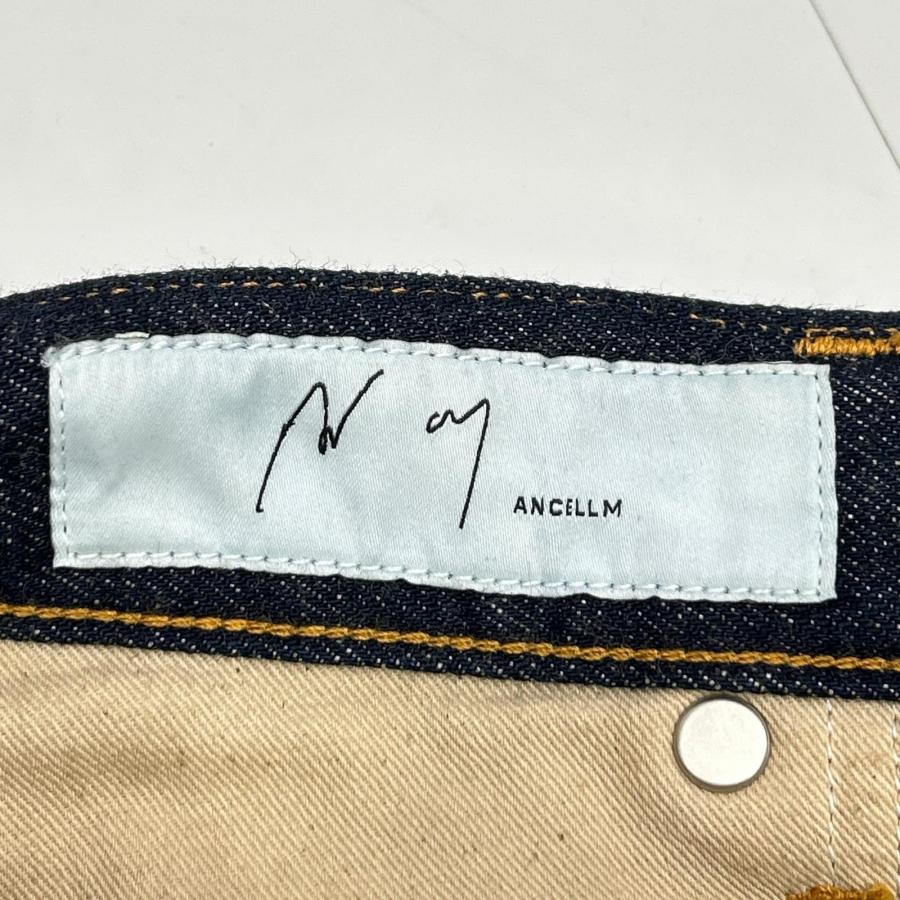 ANCELLM アンセルム 26SS #03-OW インディゴ #03 SELVEDGE STRAIGHT DENIM PANTS セルビッジストレートパンツ 2 メンズ_3