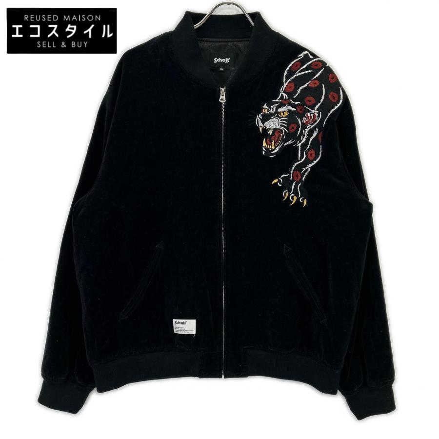 Schott N.Y.C（ショット） SCHOTT 782-3252014 ブラック ベロア
