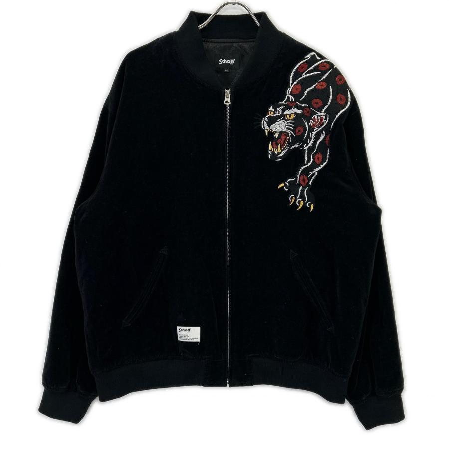 Schott N.Y.C（ショット） SCHOTT 782-3252014 ブラック ベロア