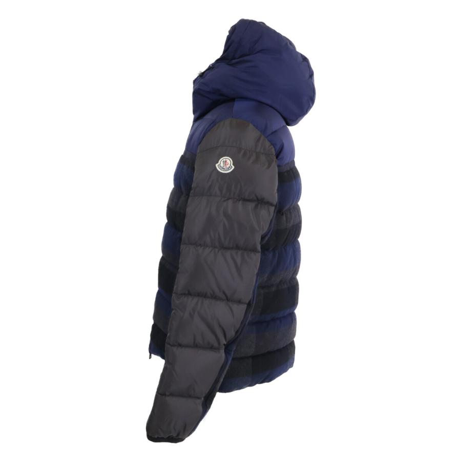 MONCLER（モンクレール） JULIO チェック ウールxナイロン切替