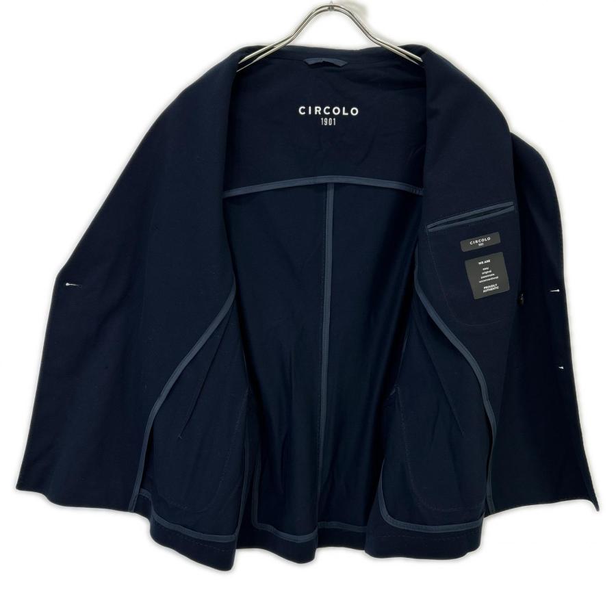 CIRCOLO1901 チルコロ1901 26SS 6104-517602 ネイビー コットン