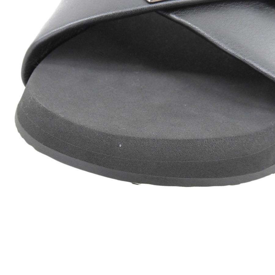 BALENCIAGA（バレンシアガ） 新品同様 SUNSET FLAT MULE BBロゴメタル