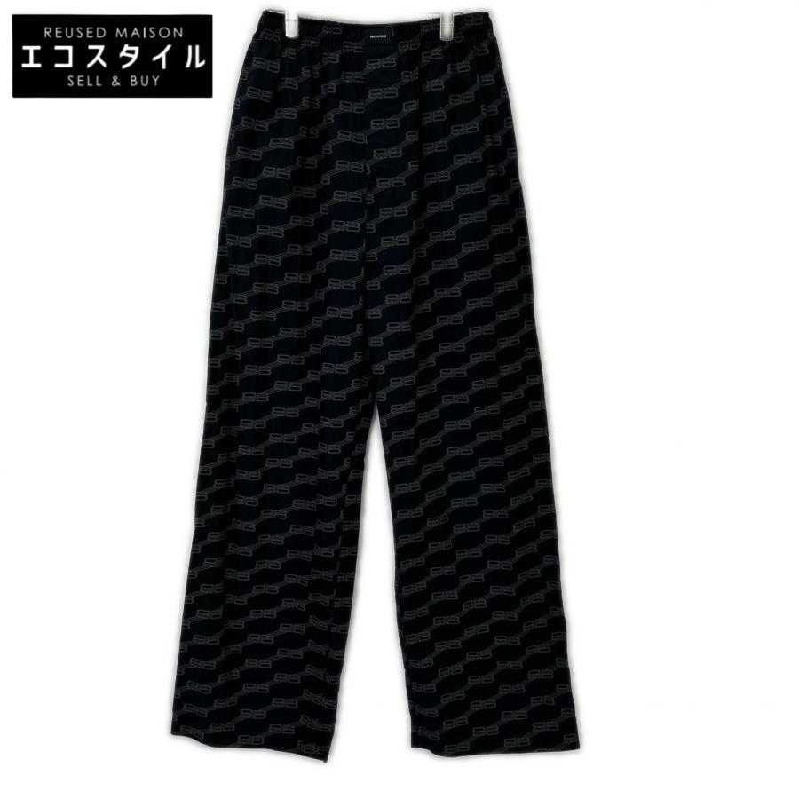 BALENCIAGA（バレンシアガ） 658883 22年 ブラック BBロゴ イージー