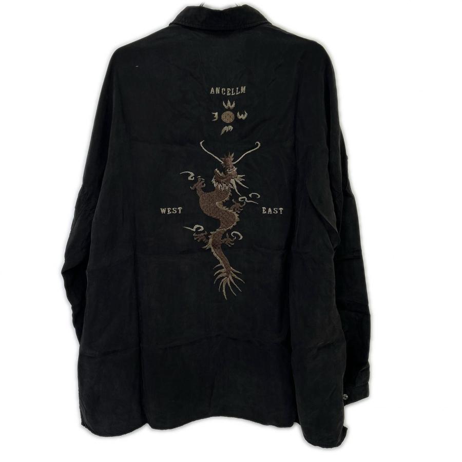 ANCELLM アンセルム 26SS L/S POLO size1 新品同様 L/S POLO(NAVY) – ANCELLM