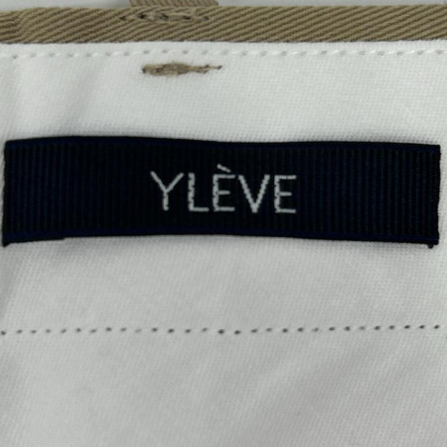 YLEVE イレーヴ 170-5140101 ベージュ コットン センタープレス ワイド