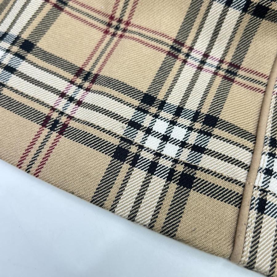 AMERI アメリ 01920740550 ベージュ PASS CODE CHECK COAT チェックロングコート ベージュ S コート レディース 中古_7