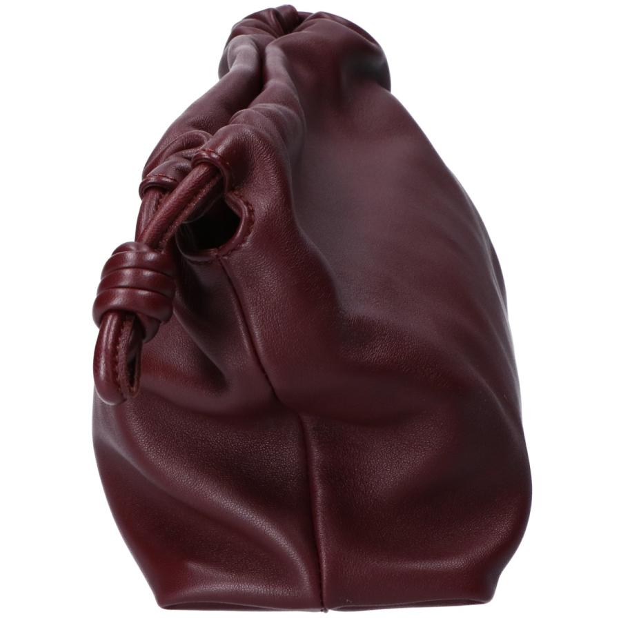 ロエベ A411FCRX02 7240 ダークバーガンディ メローナパラムスキン フラメンコパース ミディアム3WAY LOEWE（ロエベ） 美品 A411FCRX02 7240 ダークバーガンディ メローナ