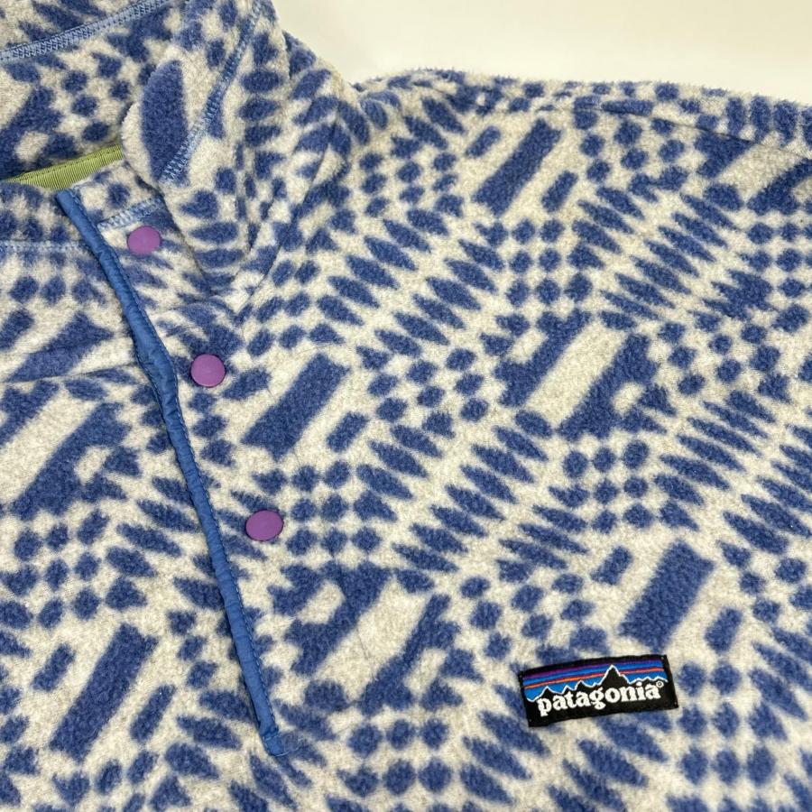 Patagonia パタゴニア 25462 98年製 グレー×ブルー シンチラ フリースジャケット L patagonia（パタゴニア） 25462 98年製 グレー×ブルー シンチラ