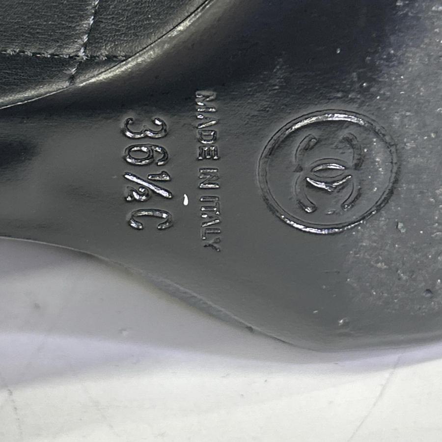 CHANEL（シャネル） G28698 ココマーク パテントトゥ キルティング