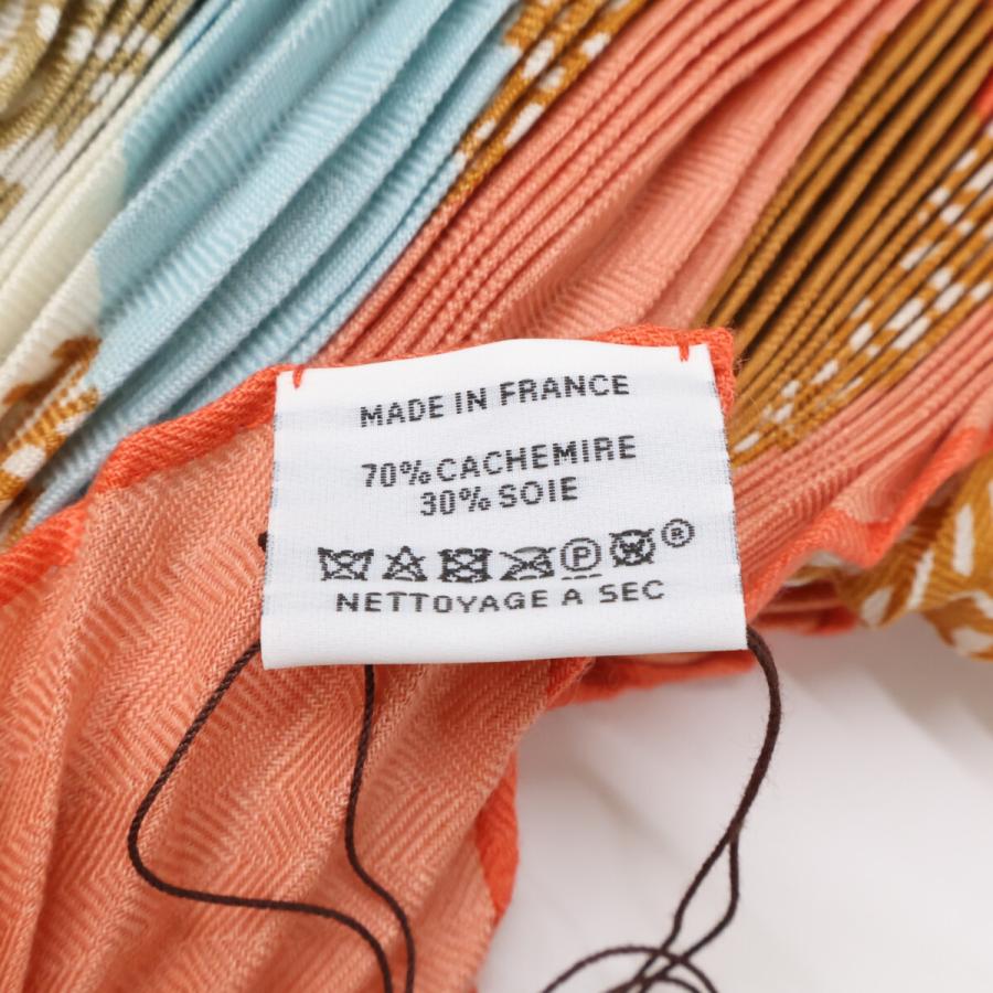 シ*ス様 完売品！格安！HERMÈS MON PREMIER GALOP カレジ 新品同様 HERMES エルメス 23SS カシミヤシルク Mon Premier Galop