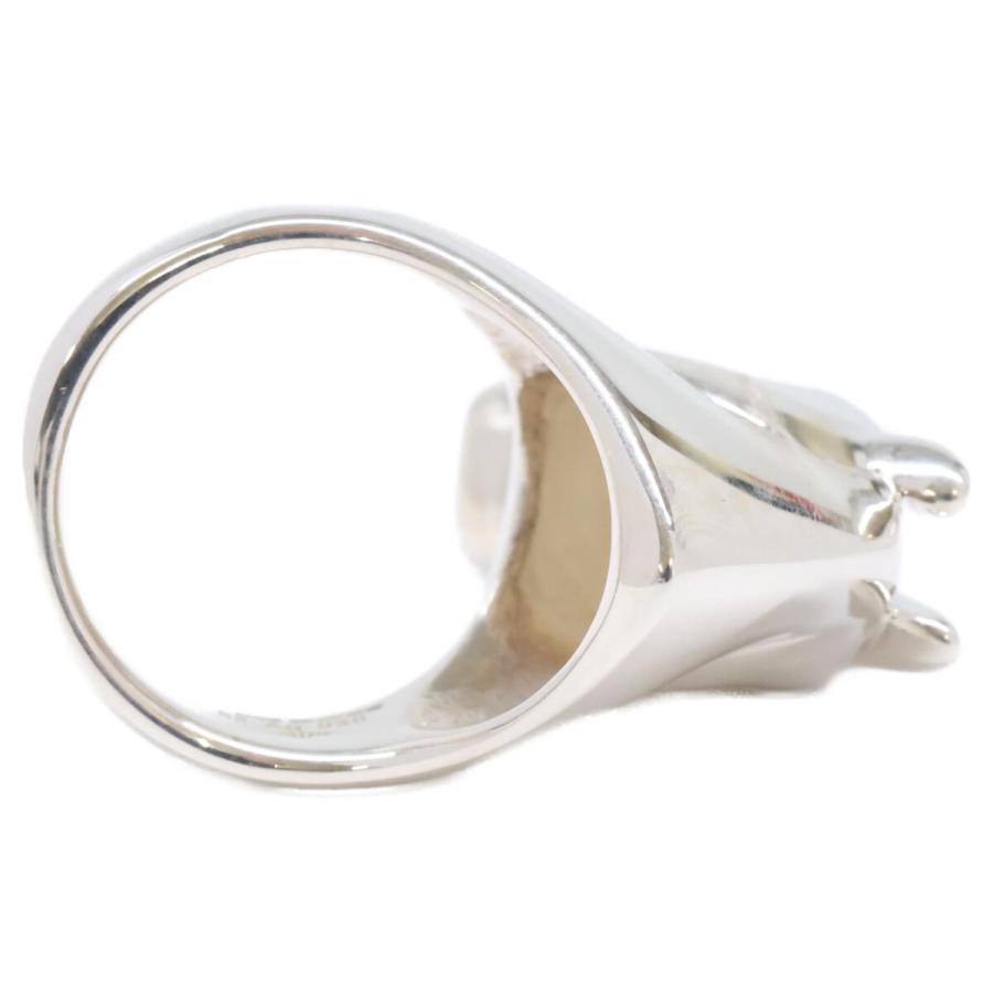 美品 HERMES エルメス H113604B 00048 Ag925 ホースヘッドモチーフ