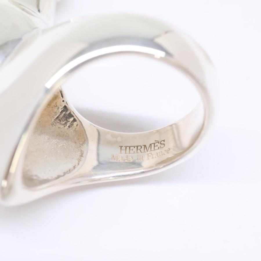 美品 HERMES エルメス H113604B 00048 Ag925 ホースヘッドモチーフ