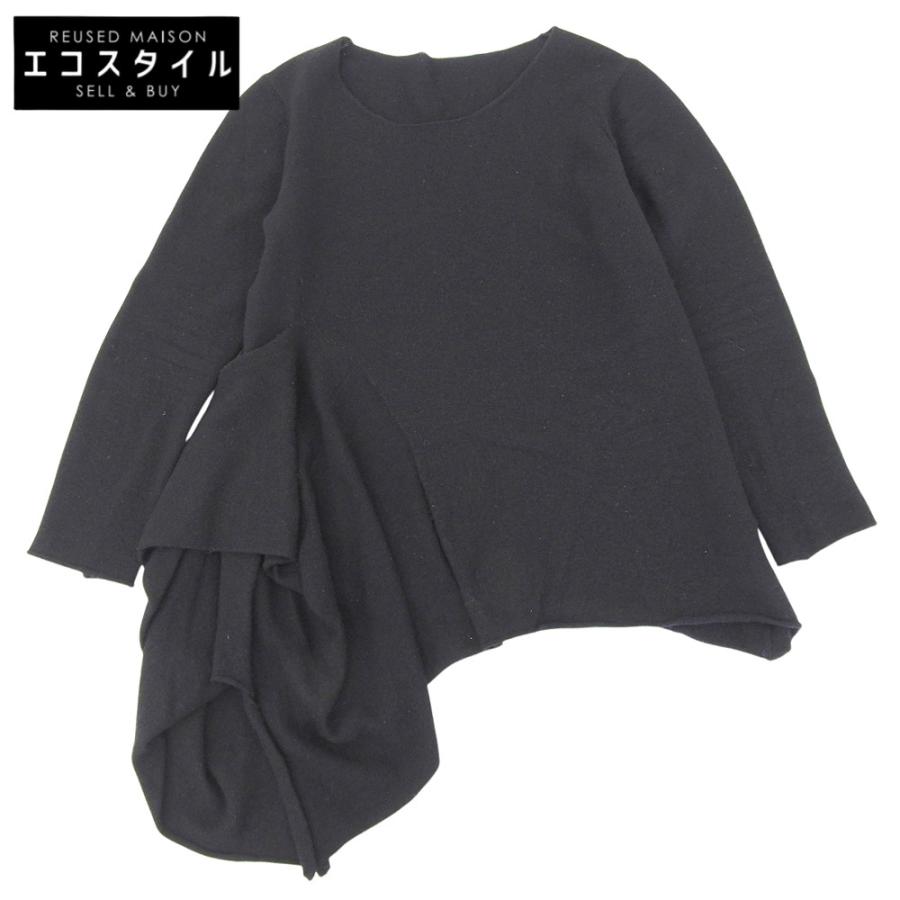 10aw ヨウジヤマモトプールオム アシンメトリー ニット Yohji Yamamoto FEMME ヨウジヤマモトファム アシンメトリー ロング