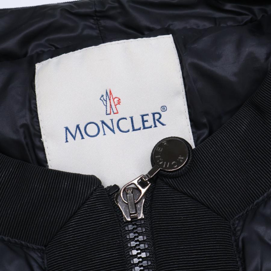 MONCLER モンクレール MARAISETTE ノーカラー ダウンジャケット 00 ブラック レディース_10