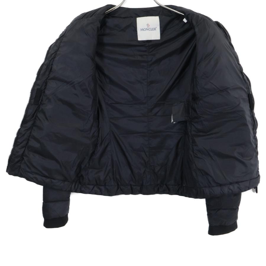 MONCLER モンクレール MARAISETTE ノーカラー ダウンジャケット 00 ブラック レディース_5