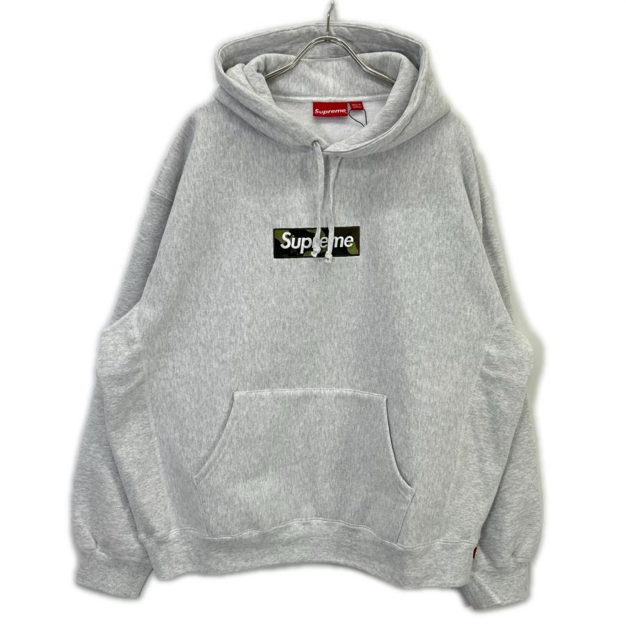Supreme（シュプリーム） 23AW アッシュグレー Box Logo Hooded