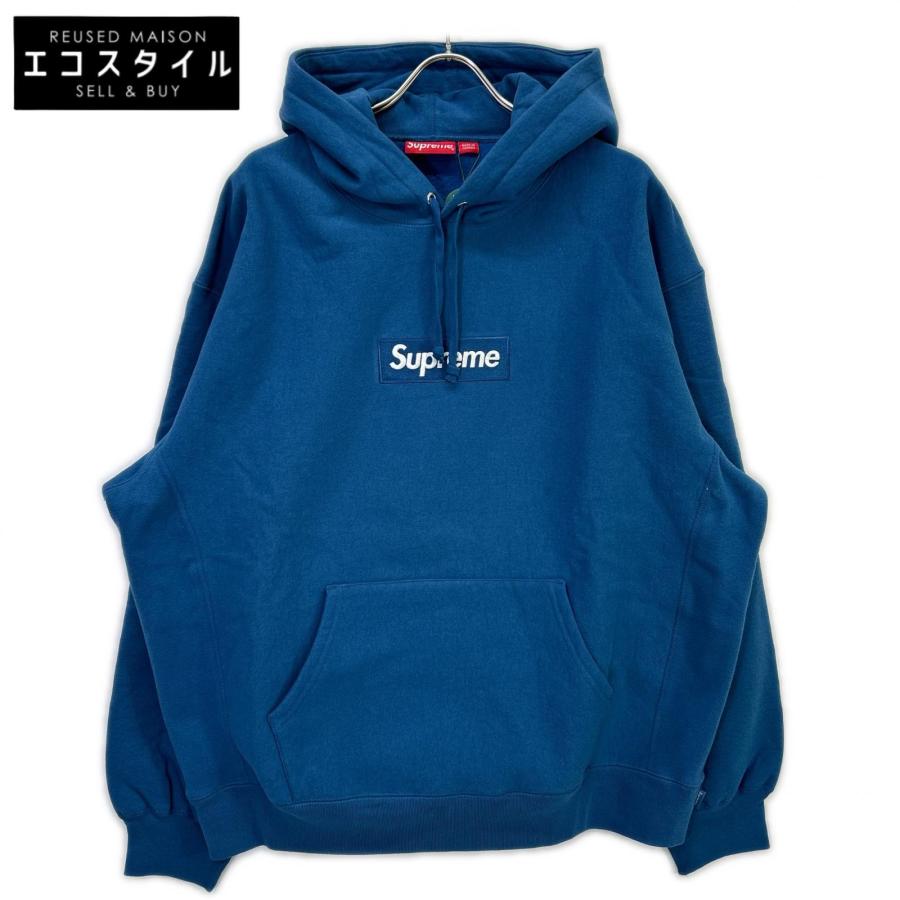 Supreme（シュプリーム） 23AW ブルー Box Logo Hooded Sweatshirt 