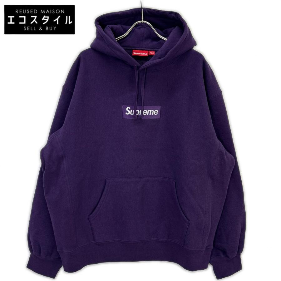 Supreme（シュプリーム） 23AW ダークパープル Box Logo Hooded
