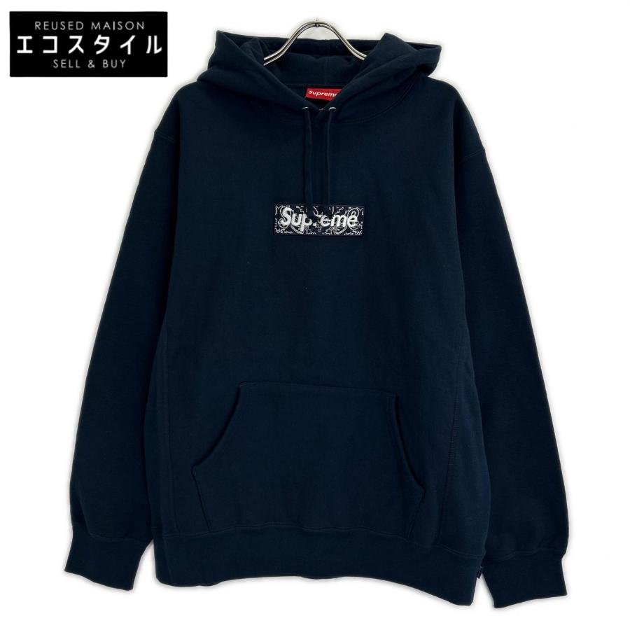 Supreme（シュプリーム） 新品未使用 19AW ネイビー Bandana Box Logo