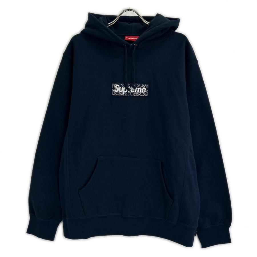 Supreme（シュプリーム） 新品未使用 19AW ネイビー Bandana Box Logo