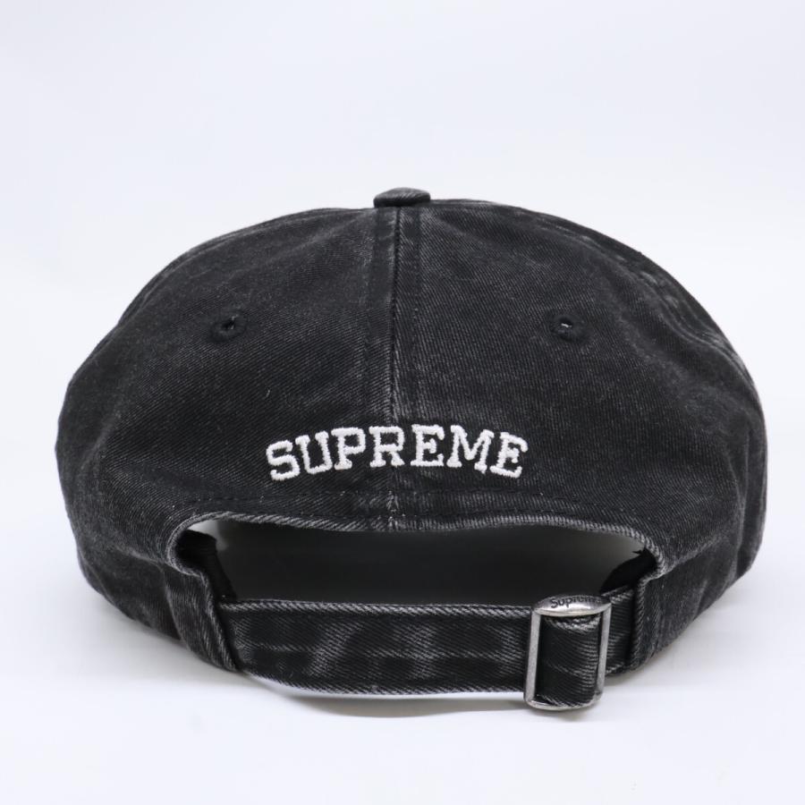 Supreme pigment S Logo 6−panel SS25 黒 Supreme 25FW Pigment Coated Canvas S Logo 6-Panel