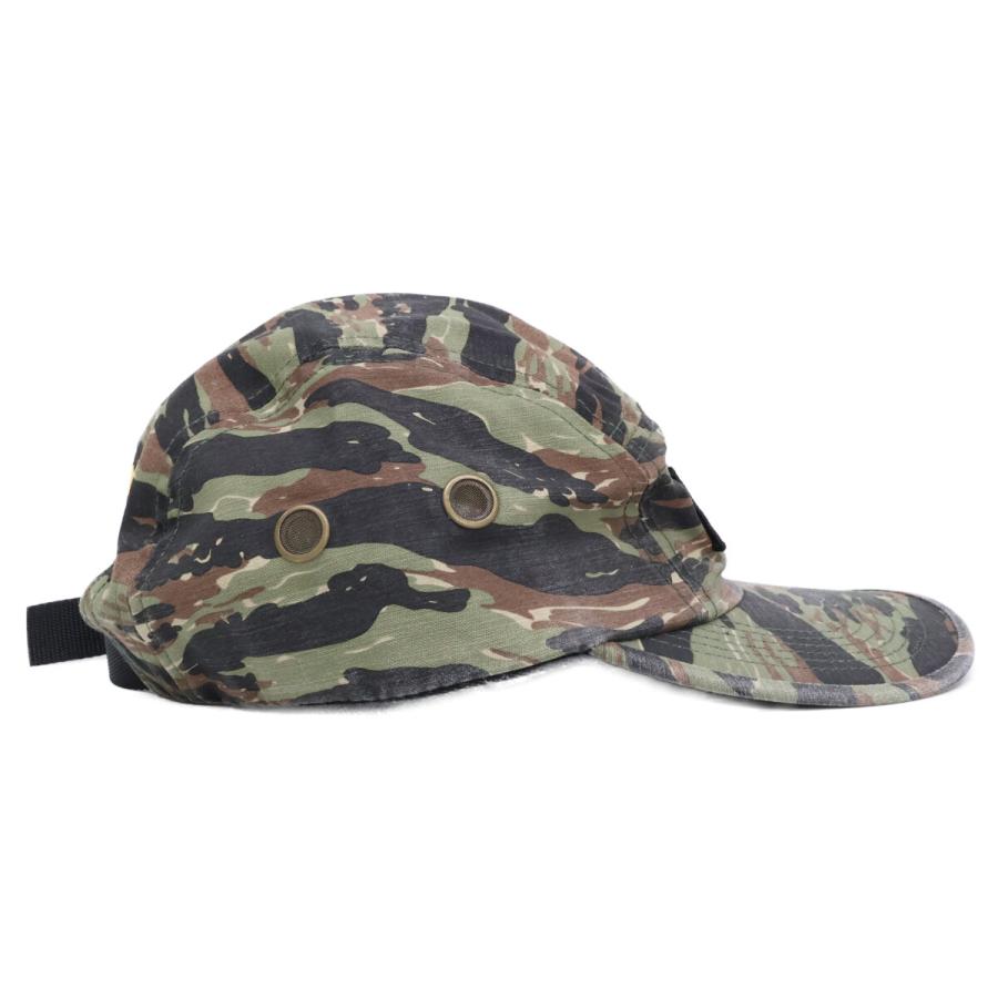 Supreme Military Camp Cap 24SS タイガーカモ Supreme（シュプリーム） 美品 SS24 Military Camp Cap Olive Tiger