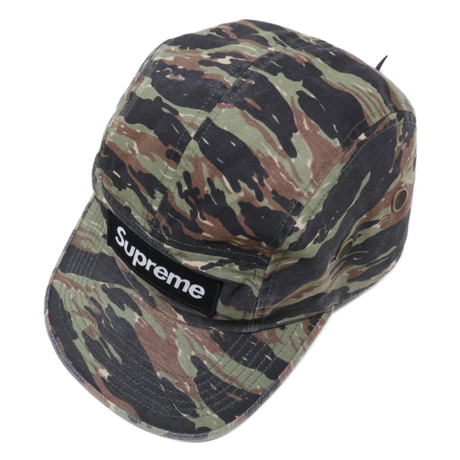 Supreme（シュプリーム） 美品 SS24 Military Camp Cap Olive Tiger