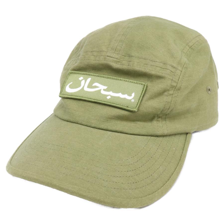 supreme アラビックロゴキャップ　オリーブ Supreme（シュプリーム） 美品 FW23 Arabic Logo Camp Cap Olive