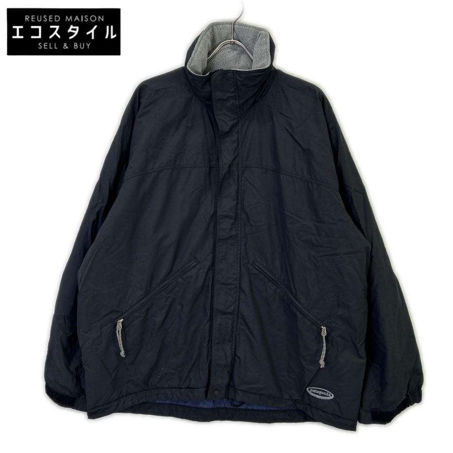 Patagonia パタゴニア 96年製 ブラック フリース 裏ボア フュージョンジャケット L patagonia（パタゴニア） 96年製 ブラック フリース 裏ボア