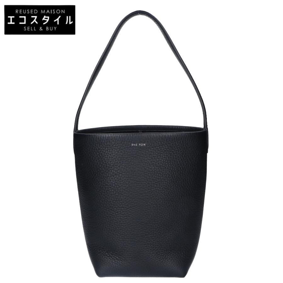 美品 THE ROW ザ ロウ ブラック レザー small N/S Parkntote/スモール