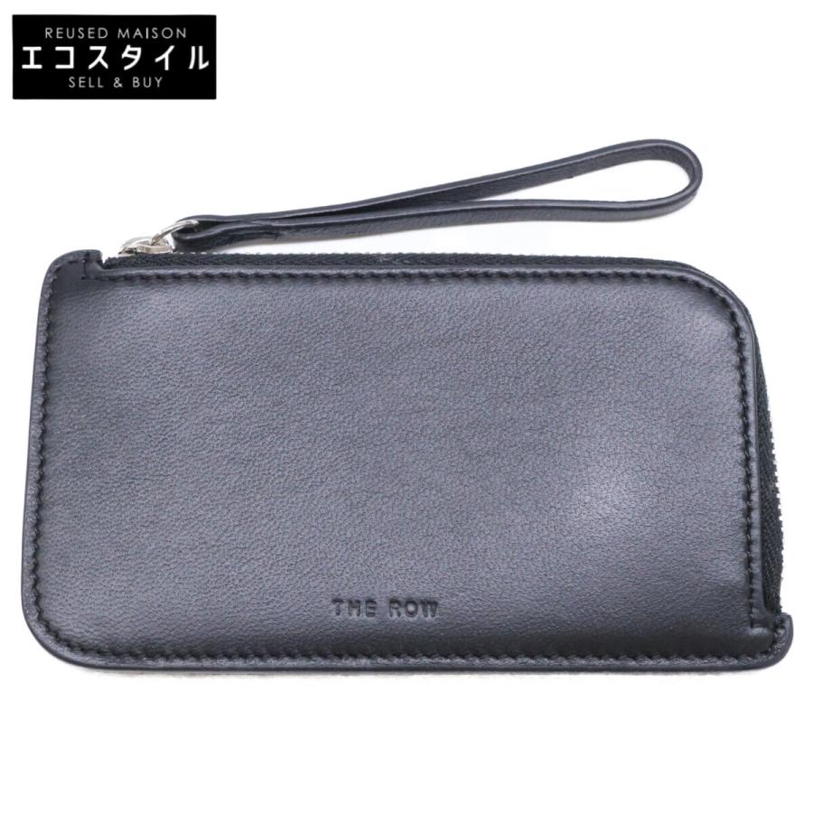 美品 THE ROW ザ ロウ W1679 ZIPPED WALLET ジップドウォレット コイン