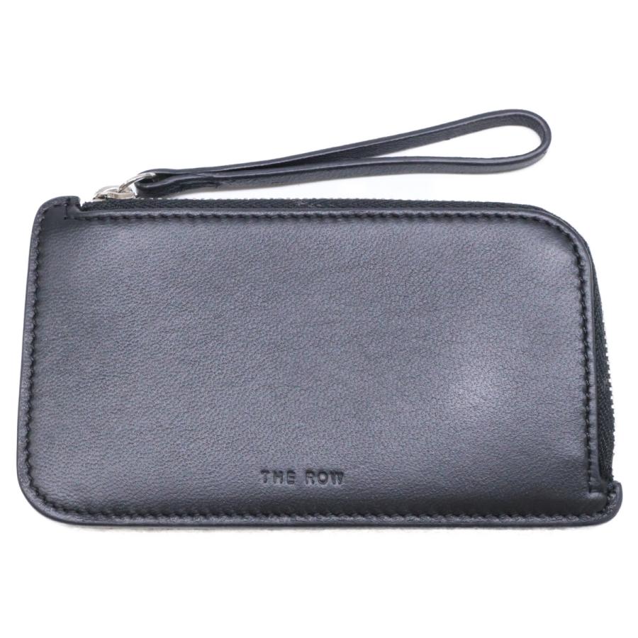 美品 THE ROW ザ ロウ W1679 ZIPPED WALLET ジップドウォレット コイン 