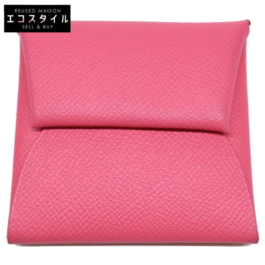 美品 HERMES エルメス バスティア X刻 エプソン コインケース 