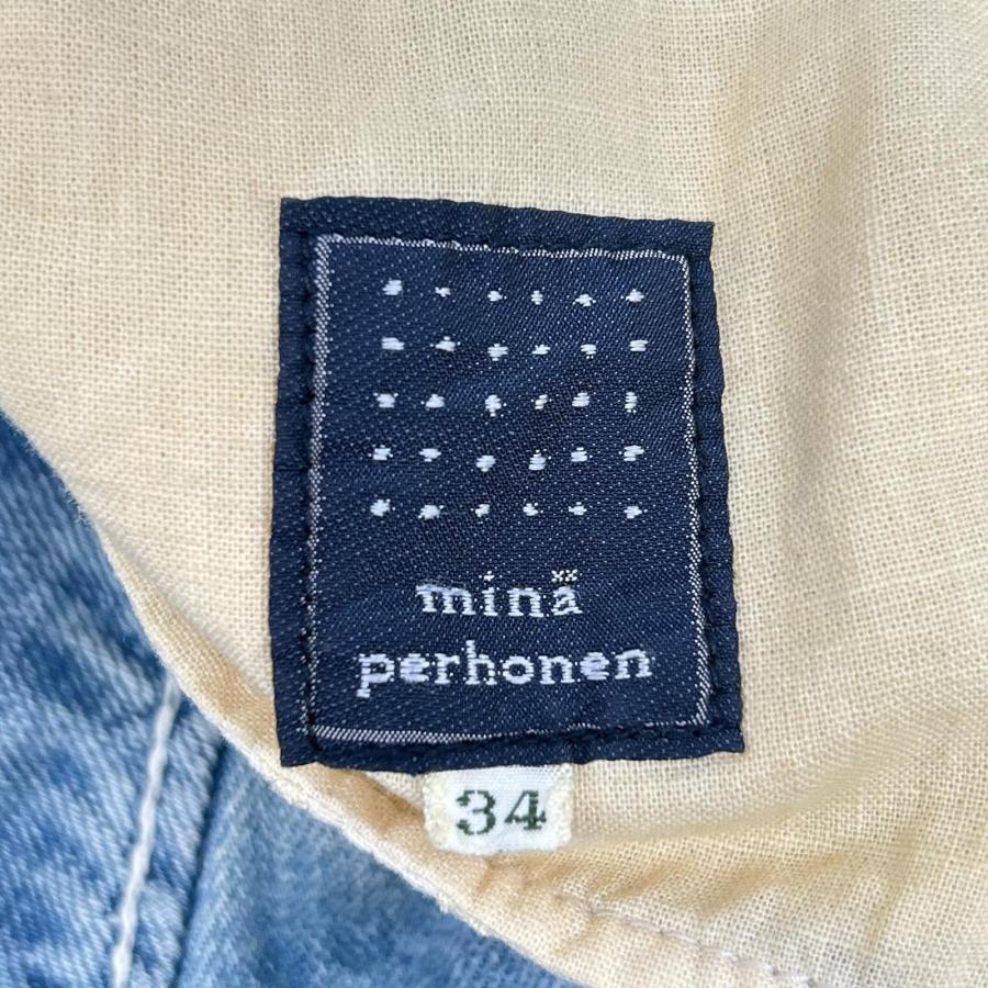 mina perhonen（ミナペルホネン） ma4115 ブルー always コットン