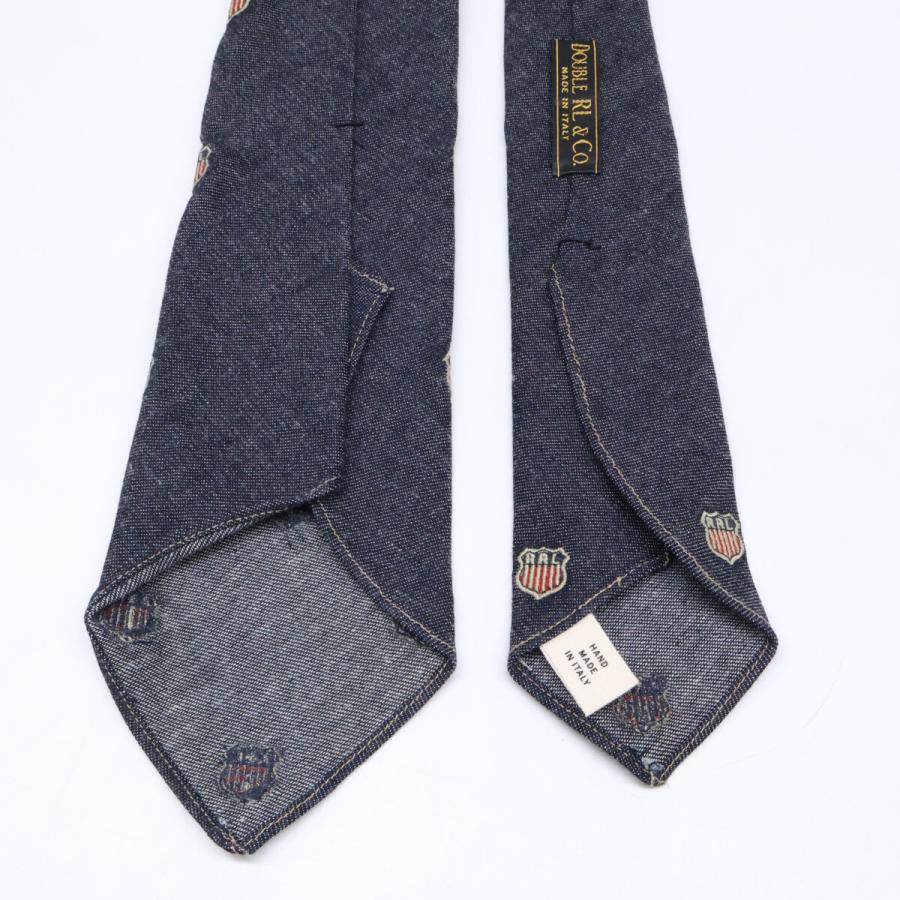 美品 RRL ダブルアールエル イタリア製 コットン シールドエンブロイ