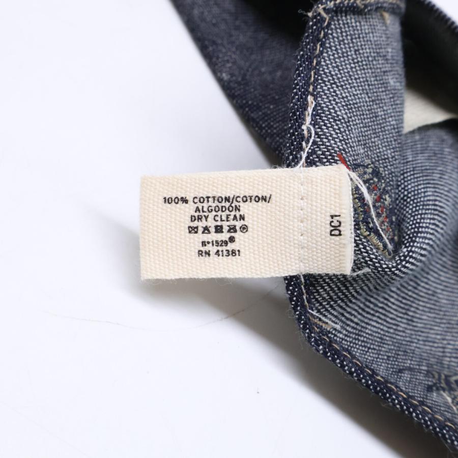 美品 RRL ダブルアールエル イタリア製 コットン シールドエンブロイ