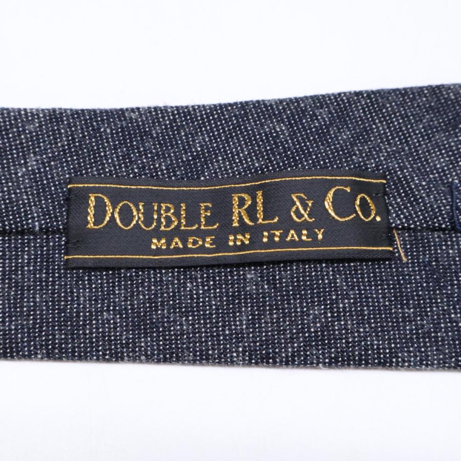 美品 RRL ダブルアールエル イタリア製 ロゴ刺繍 コットン