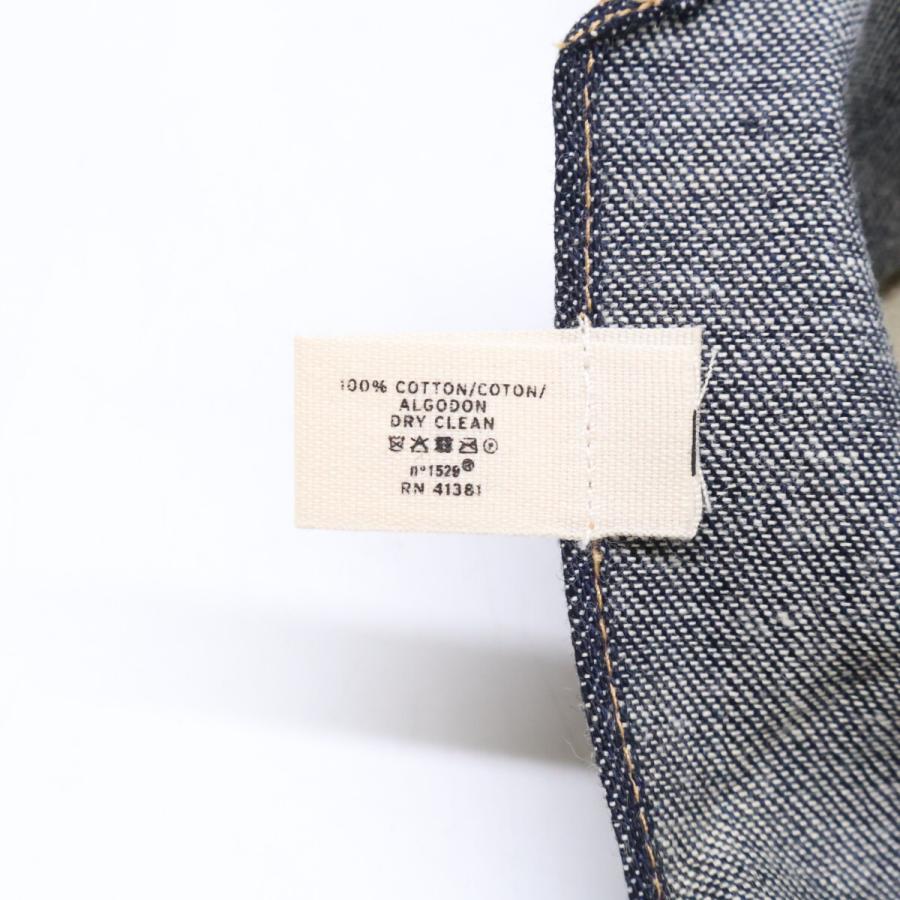 美品 RRL ダブルアールエル イタリア製 ロゴ刺繍 コットン