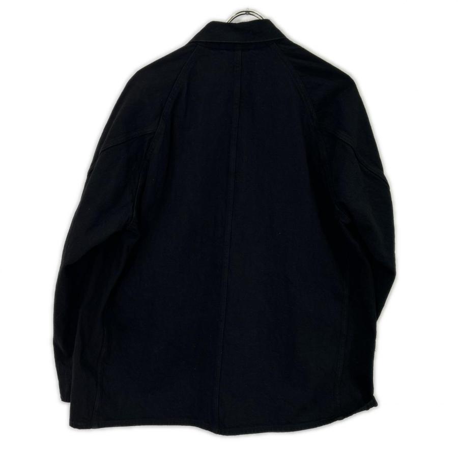 COMOLI コモリ U03-01013 21AW ブラック コットン デニムワーク